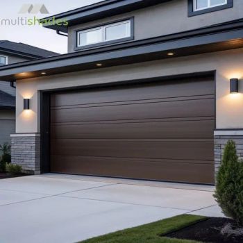 Residential Garage Door with Automatic Opener Modern Design for Homes Security Features for Smart Home Automatic Garage Door Opener - Foshan Multishades Group Co., Limited - China