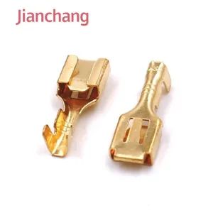 Auto Terminal 6.3 Series Crimp Terminal Te/Dt/Molex Terminal for Auto for Home Cable Lug Pin Type Single Hole Compression Lug - Dongguan Jianchang Hardware Products Co., Ltd. - China
