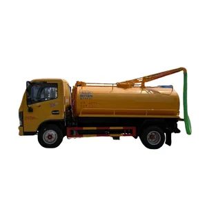 Dongfeng 4X2 Cesspool Mini Vacuum Sucking Sluge Toilet Water 5 Cubic Meter Sewage Truck - Chengli Automobile Sales Co., Ltd. - China