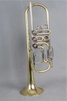 High Grade Rotary Trumpet (TR-400L) / Brass Instrument Trumpet - Canex Musical Instrument Co., Ltd. - China