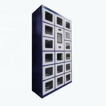 Customized Sheet Metal Fabrication Smart Automated Takeout Delivery Storage Lockers - Jiangmen Huazhi Technology Co., Ltd. - China