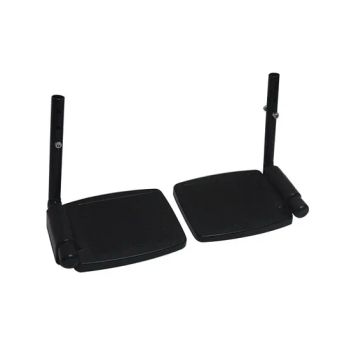 Wheelchair Manufacturer Accessories Spare Parts Plastic Detachable Footrest Foot Pedals Plate - Guangzhou Topmedi Co., Ltd. - China