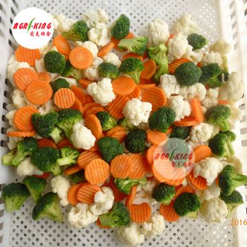 frozen mixed vegetables Grade A Shape CUBE Style FROZEN Address China Weight (kg) 10 Packaging Bulk Ingredients zero Specification - Agri-King (Qingdao) Industrial Co., Ltd. - China