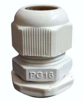 Gray Nylon PVC PG Cable Gland - IP65 (PG 16) Color Gray IP Rating IP65 Material Nylon Head Shape Round Thread Model PG - Active Tools And Power Corporation - India