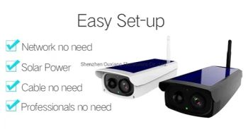 Wireless Battery Cameras 1080P HD Infrared Night Vision Security CCTV Cameras - Shenzhen Ouxiang Electronics Co., Ltd. - China