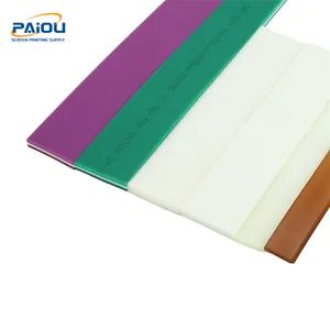 Popular 50*9*3660mm 50*9*4000mm Silk Screen Printing Squeegee Blade Polyurethane Rubber Screen Printing Squeegee - SHIJIAZHUANG PAIOU MESH CO., LTD - China
