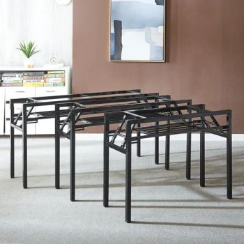 Black Office Furniture Leg Collection Trademark OEM Condition New Packing 40 PCS/CTN HS Code 9403990000 Model NO. ZY-F525-16 - ZONGYI HARDWARE CO., LIMITED - China