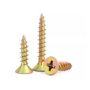 Steel Fastener Carbon Steel Color Drywall Nails Cross Countersunk Head Tapping Screws - Guangzhou Strong Metal Co., Ltd - China