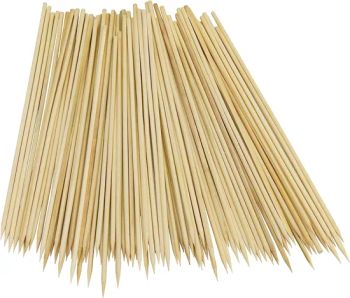 100 Count BBQ Accessories Grill 12-Inch Bamboo Skewers Safety Safe Type Pan, Mesh, Cover Production Capacity 50000 Efficiency Efficient - GOOD SELLER CO., LTD - China