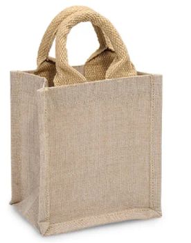Natural Burlap Gift Tote Bags Party Favor Burlap Totes - Zhejiang Zunyi Crafts Co., Ltd. - China