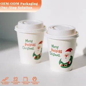 Coated Custom Logo Printed Disposable Beverage Cup Single Wall Paper Cup - EVER GREATER IMP. & EXP. CO., LIMITED - China