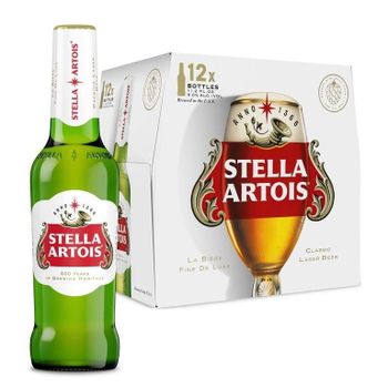 Wholesale Stella Artois Premium Lager Beer, 12 pack, 11.2 fl oz Glass Bottles, 5% ABV from Summit Industrial LLC Wholesale Stella Artois Premium Lager Beer, 12 pack, 11.2 fl oz Glass Bottles, 5% ABV - Summit Industrial LLC - United States