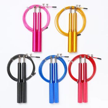 Aluminum Alloy Handle Jump Ropes for Home Gym Age Adult Origin China Custom Support Model NO. TS-11 Certification CE Rope Material PVC - Shenzhen Villsun Sports Technology Co., Ltd - China