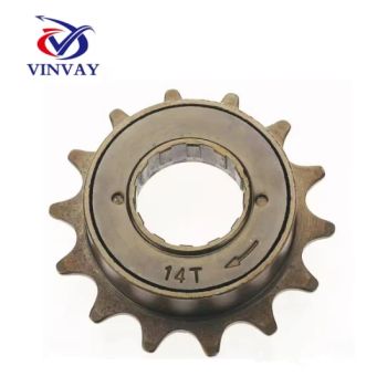 Bicycle Parts14 Tooth Single Speed Bicycle Freewheel Color Glod Model NO. 14T Origin Xingtai Material Steel HS Code - XINGTAI WINWAY IMPORT & EXPORT TRADING CO., LTD. - China