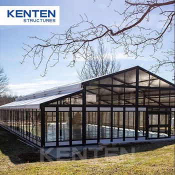 Kenten Outdoor Large Capacity Aluminum Frame Atrium Orangery Party Event Tent Luxury Transparent Glass Wall Wedding Marquee Tents for Events - KENTEN EVENTS GROUP LTD (GUANGZHOU) - China