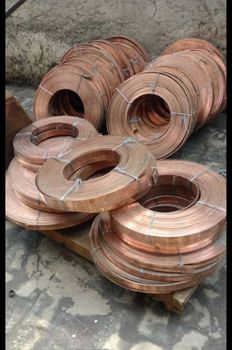 Copper Earthing Strips And Rods Material Copper Length Customized Type Strip-in-Pipe Copper Coating Thickness 250 - Valor Dynamics Pvt. Ltd. - India