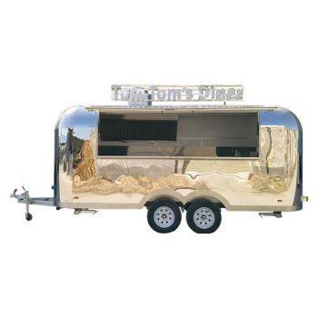 Etofoodcarts Camping Kitchen Trailer Australia Standard Luxury Airstream Travel Trailer Caravan with Bathroom for Sale - ZHENGZHOU YITUO MACHINERY CO., LTD. - China