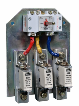 Mild Steel Switch Fuse Unit, For Motor, 3 Pole Voltage 440 V IP Rating IP68 Phase Three Phase Material Mild Steel Number of Poles 3 - Viraatech International - India
