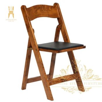 Wedding Party Outdoor Foldable Solid Wood Garden Chairs Color Wood Rotary Fixed Origin China Condition New Folded Folded - Foshan Xinsheng Furniture Co., Ltd. - China