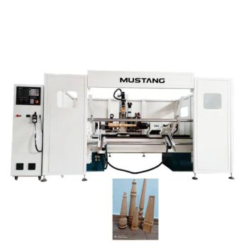 Mt1220 Billiard Table Legs Making Machine 4 Axis CNC Wood Lathe Center - Jinan Mustang Machinery Co., Ltd - China