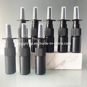 Empty Plastic Mini Tanning Nasal Spray Bottle 5ml 10ml HDPE Mini Size Solid Black White Nasal Spray Bottles - Chengdu Utop Technology Co., Ltd. - China