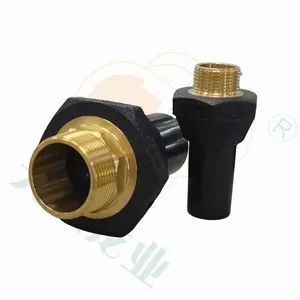 PE100 Brass Threaded Male Coupling for HDPE Water Pipe Connection - Zhejiang Longye Pipe Industry Co, . Ltd. - China