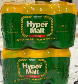 ORIGINAL HYPER MALT 330ml x 24 CANS NON-ALCOHOLIC BEVERAGE FOR SALE/WHERE TO BUY BEST BRANDS OF PREMIUM NON-ALCOHOLIC BEVERAGES - Sosa Merchant Solutions - Austria