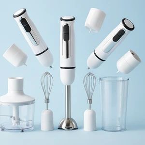 Household Quietly DC Full Motor Electric Immersion Blenders Origin China Voltage 220V Customize Yes Blade 4 Blades Color Customized - Cixi Lotek Electrical Appliance Co., Ltd. - China