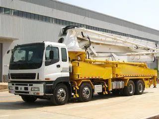 Concrete Mixers & Pump Rendering Machines 300kw Concrete Vibrator Plate Compactor Cement Mixer Truck Hjc5420thb45 for Sale - Maxizm Construction Machinery (Qingdao) Co., Ltd. - China