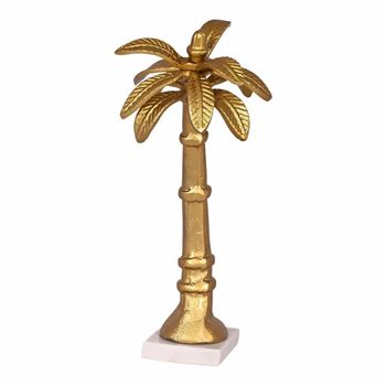 Table Decorative Items Color GOLD Material ALUMINIUM Packaging Size 45CMX20CM Size/Dimension 37CMX14CM Country of Origin Made in - Suhaavi (A Brand of Get Set Homes) - India