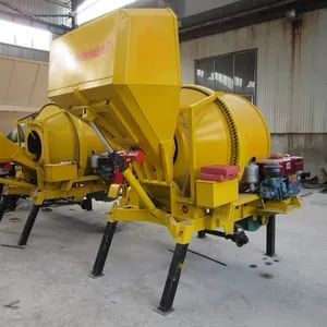 Jzc350 Diesel Concrete Mixer Good Quality Portable Cement Mixer Drum Pump Machines Mortar Concrete Mixer - JINING ZATON MACHINERY CO., LTD - China