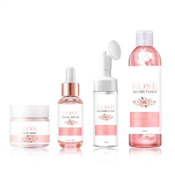 Aixin Cosmetics Skin Care Set Rose Whitening Repair Firming Korean Skincare Kit - Guangzhou Aixin Cosmetic Co., Ltd. - China
