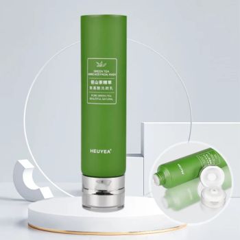 3.38oz Packaging Soft Empty Facial Scrub Cosmetic Shampoo Body Skincare Cleaner Face Wash Tube with Acrylic Flip Cover - Belpack (Shanghai) Packaging Co., Ltd. - China