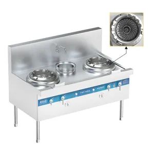 LPG&Natural Liquefied Gas/Natural Commercial Range Premium Stainless Steel Gas Cooker Wok - Wuyi Veyhen Energy-saving Technology Co., Ltd. - China