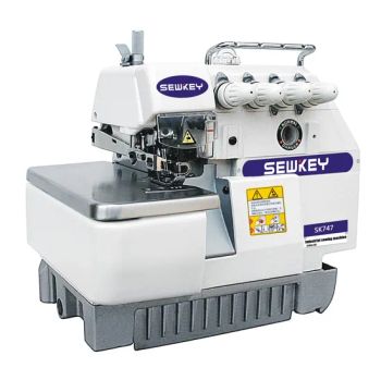 Sk737f 747f 757f High Speed Overlock Sewing Machine - TAIZHOU SEWKEY GARMENTS MACHINERY CO.,LTD. - China