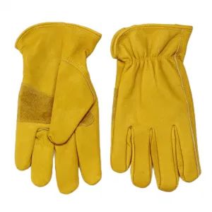 Cheap Price High Quality Cowhide Leather Work Gloves Driver Glovers WG001  - Jinhua Toper Safety Equipment Co., Ltd. - China