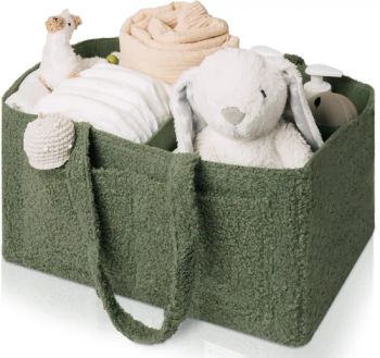 Diaper Caddy Organizer Versatile Storage Basket Easily Holds Diapers Wipes and Other Baby Necessities - Heanoo Bags Co., Ltd. - China
