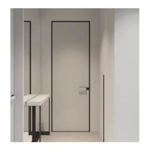 Luxury Modern Design Durable Interior Wooden Doors with Aluminum Frame Waterproof Wood Door for Villa Apartment Office Meeting Room Hotel Door Project - Foshan Rui Shengyuan Building Material Co., Ltd. - China