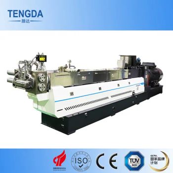 PA Nylon Glass Fiber Twin Screw Pelletizing Extruder for Plastic Granules Making Machine - Nanjing Tengda Machinery Co., Ltd. - China