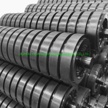 Steel Carrying Roller Belt Conveyor Idler Rollers Mining Belt Conveyor Impact/Sleeve/Spiral Roller - DEZHOU YILUN CONVEYING MACHINERY CO., LTD. - China