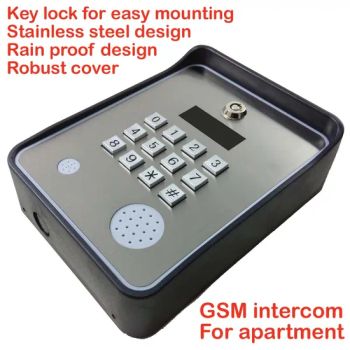 GSM Intercom and GSM Gate Opener and Door Access Controller for Apartment - Shanghai Wafer Microelectronics Co., Ltd. - China