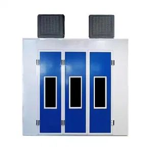 Infrared Heater Auto Body Spray Paint Booth Car Painting Drying Room - Shandong Longxiang Machinery Co., Ltd. - China