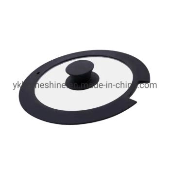 Tempered Pan Cover Pot Cookware Parts - YONGKANG HOMESHINE SILICONE PRODUCTS CO., LTD. - China