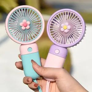 Portable Electric Summer Fan Outdoor Standing Mobile Handheld Flower Mini USB Fan - Changsha Sofly Industry Co.,Ltd - China
