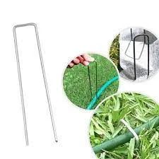 Garden Staples U Shaped Steel Pins Ground Stakes Pegs Spikes for Lawn SOD Weed Landscape Grass Fabric Netting - Anping Weicai Wire Mesh Products Co., Ltd. - China