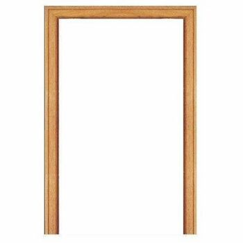 Wood Entrance Door Frame ( Teak Wood Door Frame ) Color Brown Type Outdoor Height 7 Feet Finish Polished Shape - Al-Ameen Timber & Modina Wooden Furniture - India