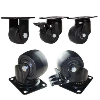 Low-Gravity, High-Load-Bearing 200kg Swivel Nylon Casters for Factory Industrial Furniture Sofas - Medek (Hebei) Metal Products Co., Ltd. - China