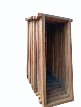 Indian Teak Wood Door Frame (75x100mm, 2100x900mm, 8% Moisture) - Unpolished - APS Interior Furnitures - India