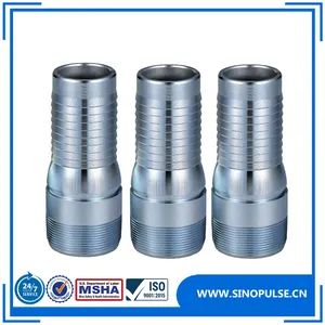 Bsp and NPT Threaded Heavy Duty Kc Nipple Model NO. KC Origin China HS Code 40092100 Technics Casting Application Oil Pipe - Sinopulse Hose Factory Co., Ltd. - China
