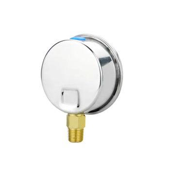 Hot Sale 63mm Stainless Steel Case Brass Joint Dry Pressure Gauges Manometer - Zhejiang Shengdi Instrument Co., Ltd. - China